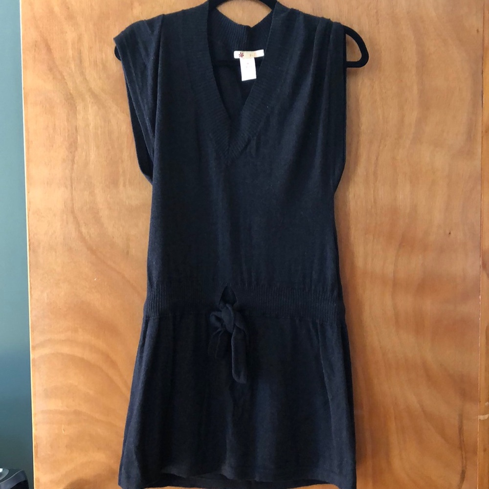 Charcoal tunic/mini dress